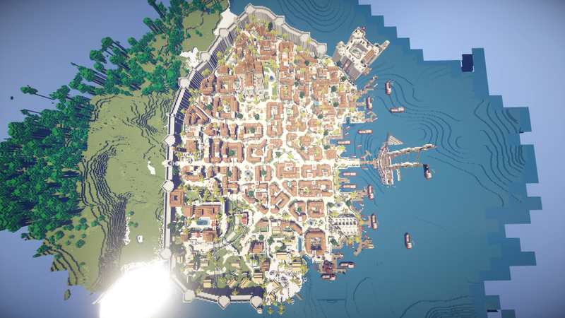 Illustration for article titled Havana from Assassin's Creed IV, Recreated in Minecraft